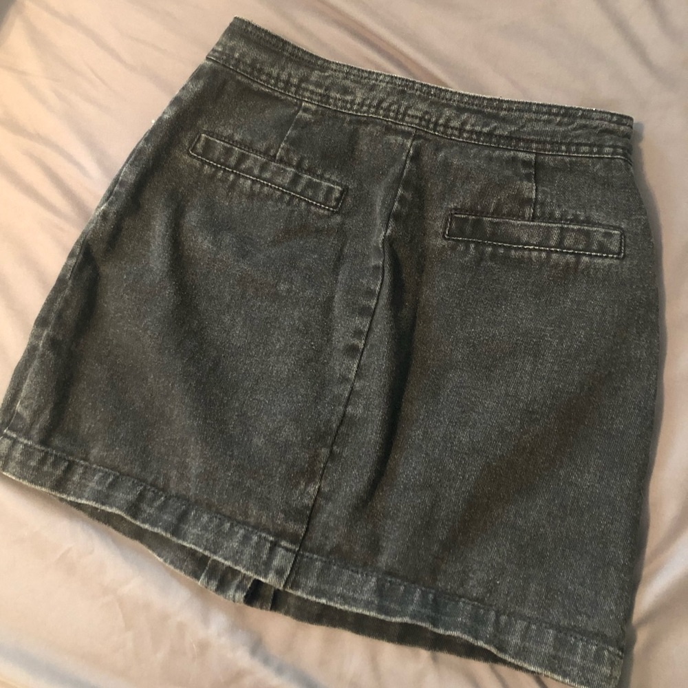 Tobi Black Denim Skirt - Picture 2 of 2